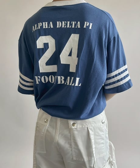 【USED】 V-Neck Ringer T-Shirt /250503-002