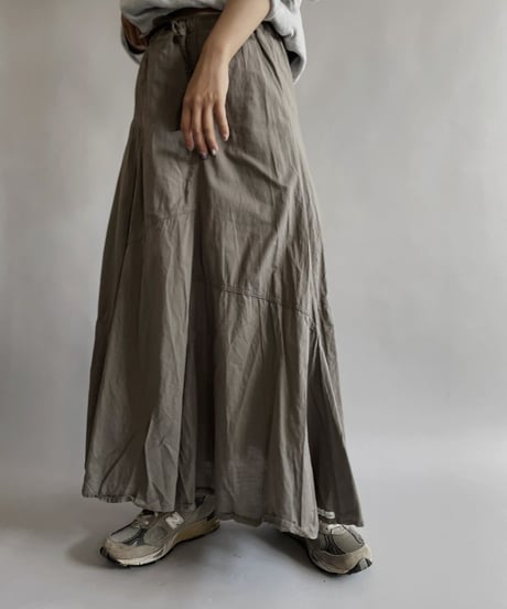 【USED】 Cotton Long Skirt / 220903-029