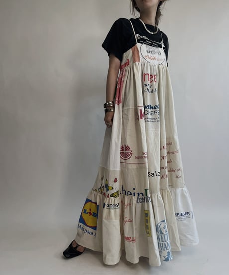 【RE;CIRCLE】 RE Eco-Friendly Bag Camisole One-piece / 220707-009