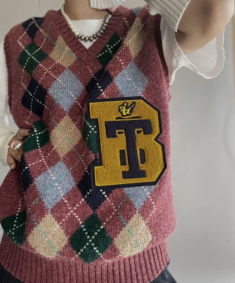 【RE;CIRCLE】 RE Wappen Wool Vest / 221103-002