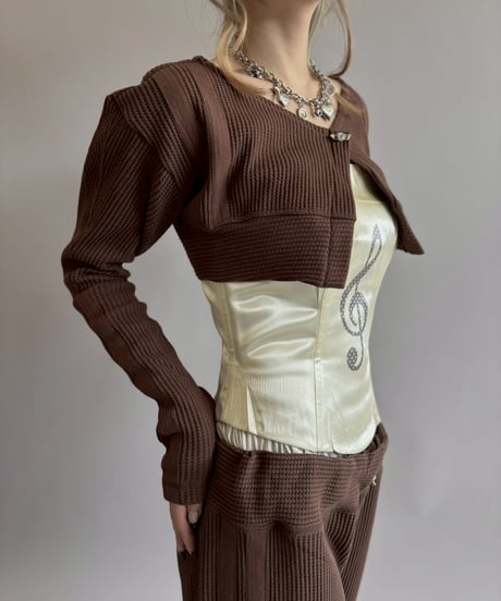 【RE;CIRCLE】 RE Thermal Cardigan / 260420-029
