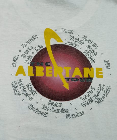 【USED】90s HANSON THE ALBER TANE Tour T-Shirt / 250830-036