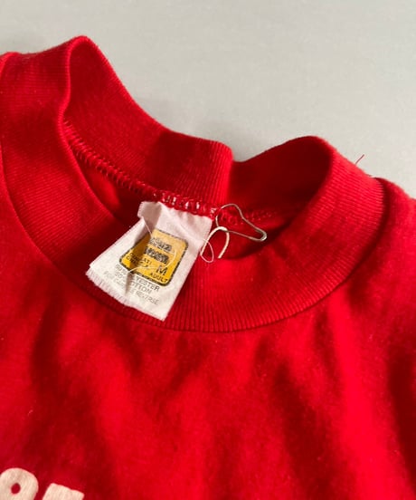 【USED】 85's NEBRASKA Foot Ball T-Shirt /240429-060