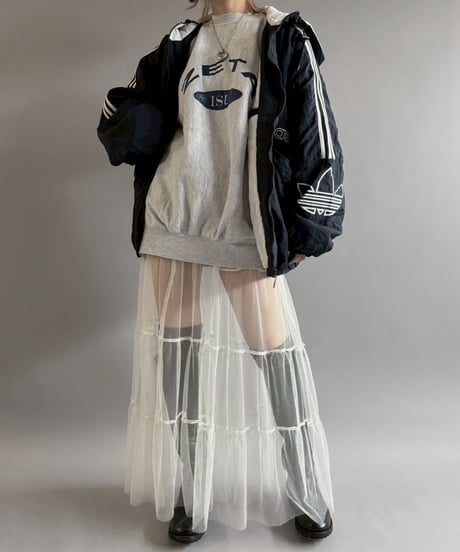 【USED】 80's adidas Padded Nylon Jacket / 251115-007