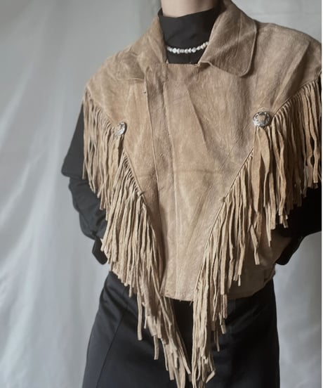 【USED】      Suede Vest/211202-041