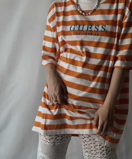 【USED】 S/S T-shirt GUESS/210801-041