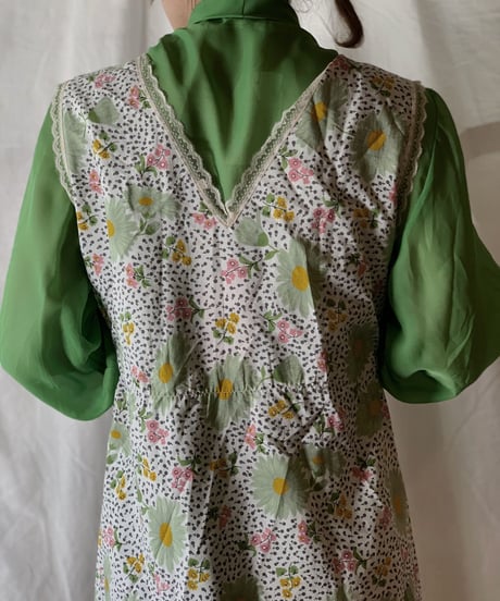 【USED】 See-through Poly Blouse/210331-028