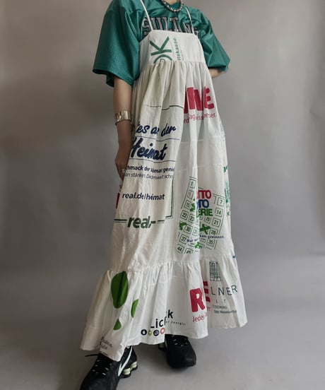【RE;CIRCLE】RE Eco-Friendly Bag Camisole Long One-piece / 230525-011
