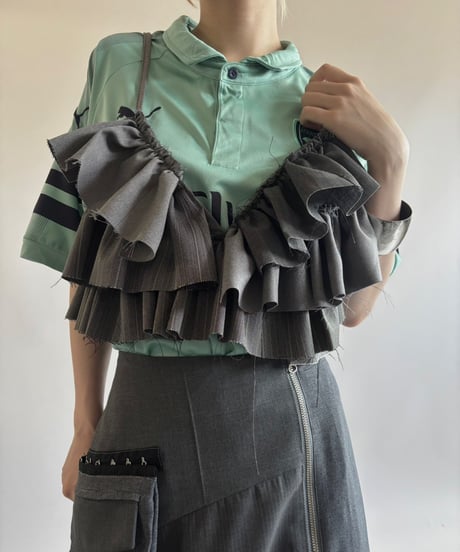 【RE;CIRCLE】 RE Suit Frill Bustier / 250717-002