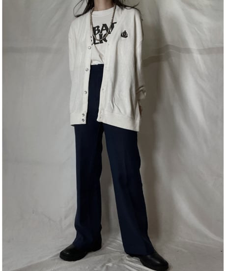 【USED】 LACOSTE Acrylic Knit Cardigan  ⑦ / 220111-008