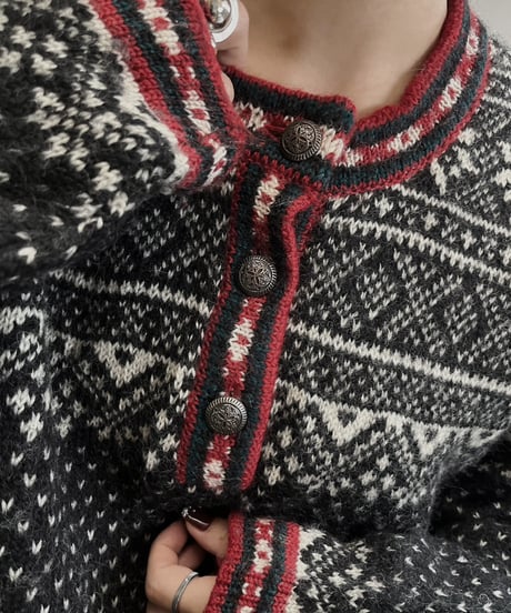 【USED】 L.L.Bean 100% Merino Wool Tylorian Knit Top /231223-004