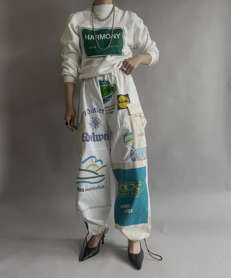 【RE;CIRCLE】RE Eco-Friendly Bag Rraw Cord Pants / 230427-013