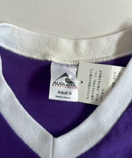 【USED】 LIKE A BOSS V-Neck Ringer T-Shirt /250503-008