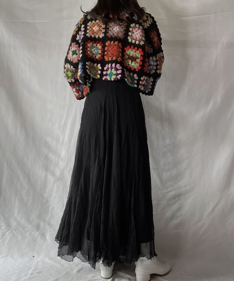 【RE;CIRCLE】 RE Granny Knit Top⑦/211014-007