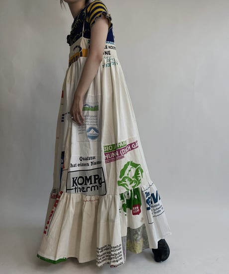 【RE;CIRCLE】 RE Eco-Friendly Bag Camisole One-piece / 220707-011