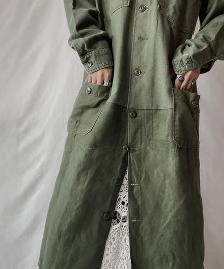 【RE;CIRCLE】  RE Fatigue One-piece Shirt②/20210819-045