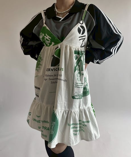 【RE;CIRCLE】 Re Eco Bag Back Lace Up Cami  /  250417-001