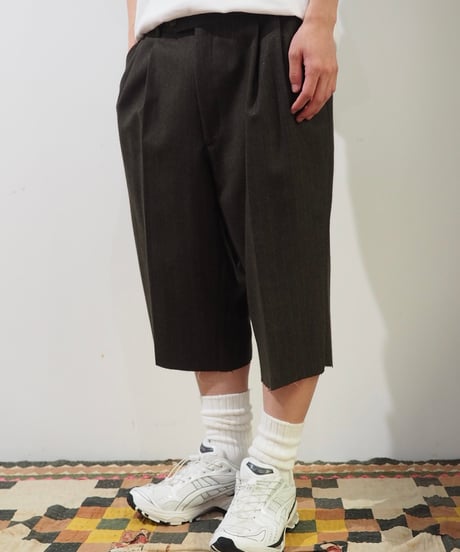 【USED】 Slacks Shorts / 240701-004