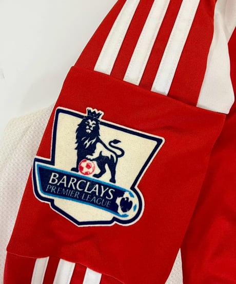 【USED】 adidas 12~13's CAMERON Stoke City FC Soccer Shirt/ 250607-019