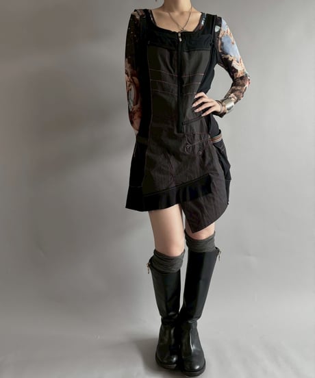 【USED】 Design Camisole One-piece  /250927-018