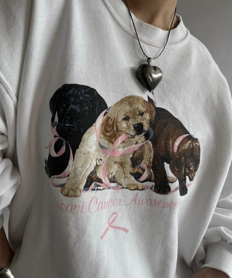 【USED】 Dog Print Sweat /241207-019