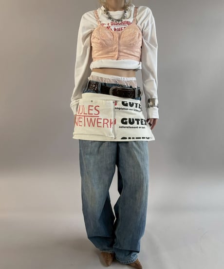 【RE;CIRCLE】 Re Eco Bag Apron /  260413-008