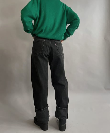 【USED】 Levi's 550 Denim Pants Black / 230204-019