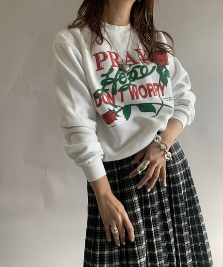 【USED】 90's Lee Play Don't Worry Sweat Top  /241102-016