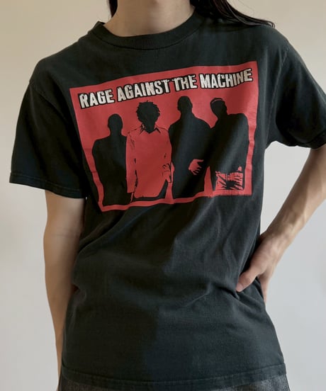 【USED】 90's GIANT RAGE AGAINST THE MACHINE T-Shirt /250621-046