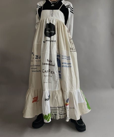 【RE;CIRCLE】RE Eco-Friendly Bag Camisole Long One-piece / 230327-004