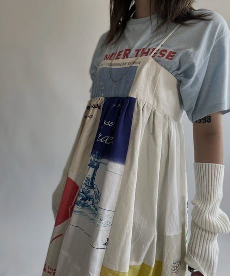 【RE;CIRCLE】 RE Eco-Friendly Bag Camisole One-piece / 220825-032