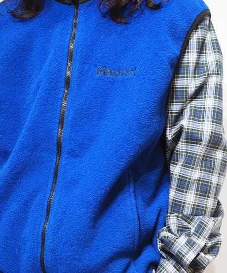 【USED】 Made in USA Marmot Fleece Vest /240311-011