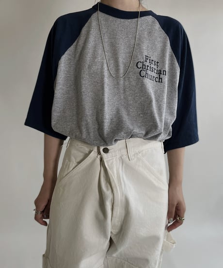 【USED】 Short Sleeves Raglan T-shirt / 220521-003