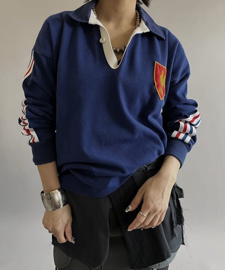 【USED 】CANTERBURY L/S Polo-Shirt/240407-034