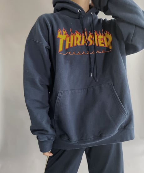 【USED】 Thrasher Hoodie Sweatshirt / 230126-002