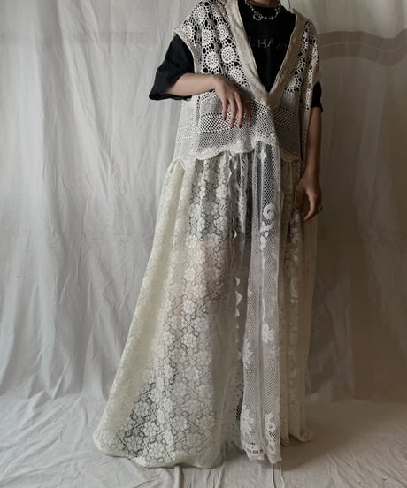 【RE;CIRCLE】 RE Lace N/S One-piece⑥/210714-010