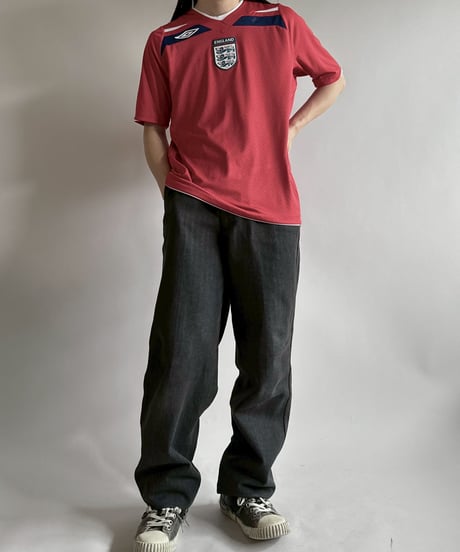 【USED】 UMBRO 08~10's ENGLAND Soccer Shirt/ 250607-055