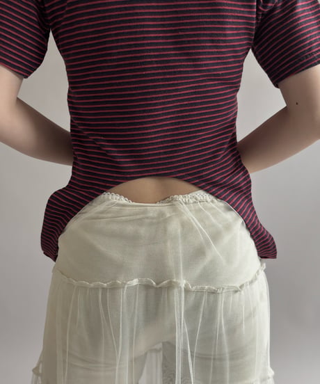 【RE;CIRCLE】 RE Mulch Boarder T-shirt Leotard / 260430-004