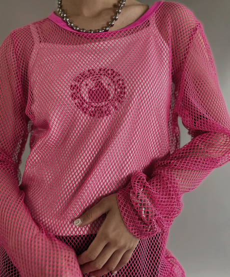 【USED】  L/S Mesh Top / 230701-026