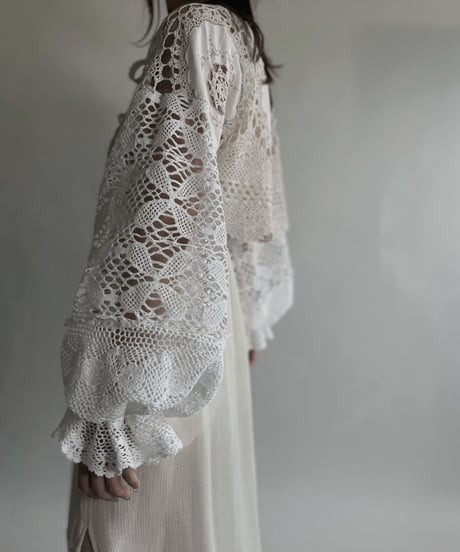 【RE;CIRCLE】 RE Crochet Bolero / 220623-023