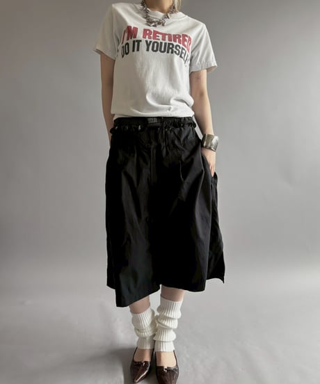 【USED】 RESIZED GILDAN I'M RETIRED DO IT YOURSELF T-Shirt / 260627-014