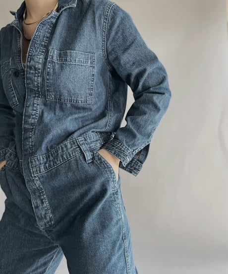 【USED】  Lucky Brand Cotton Jumpsuit / 221112-015