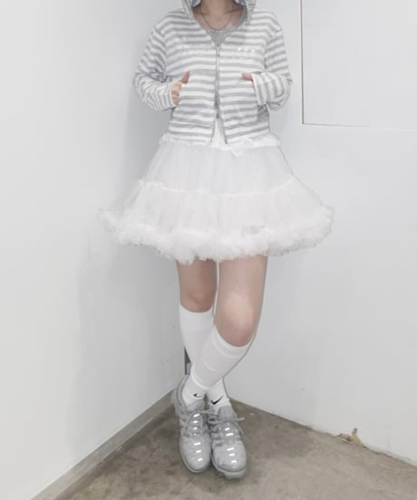 【RE;CIRCLE】 RE Border Zip Parka /  250529-020