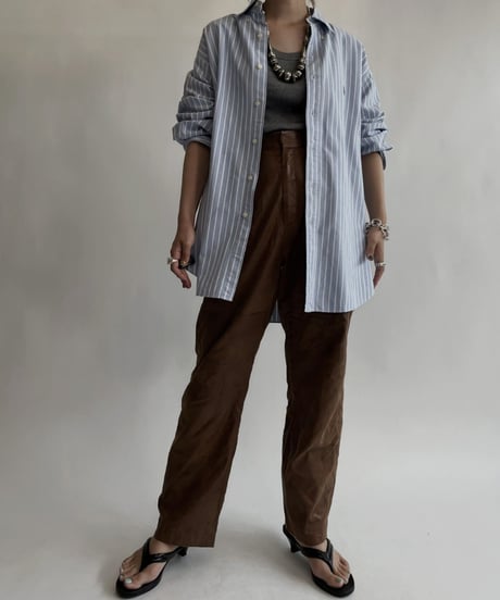 【USED】 Polo Ralph Lauren Striped Shirt / 220820-001