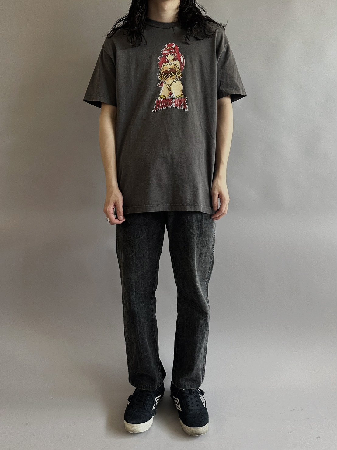 Hook-ups Tシャツ　グリーン 1990's Hook-Ups / L/S Tee / Made In U.S.A. | TEKITOU CLOTHING