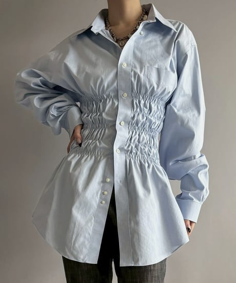 【RE;CIRCLE】 RE Shirring Shirt / 260409-010