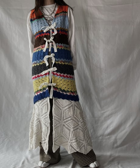 【RE;CIRCLE】 RE Granny × Crochet N/S Gown④/211014-019