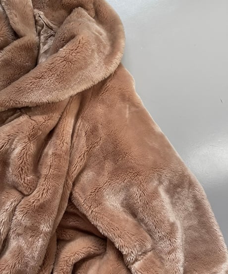 【USED】  Fake Fur Coat /241221-019