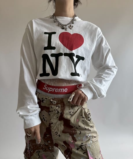【USED】 I ♡ NY  L/S  T-Shirt / 250719-016