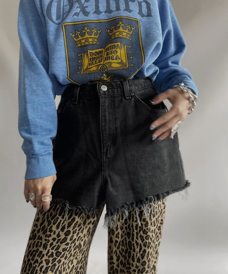 【USED 】CUT OFF Denim Skirt / 231014-022